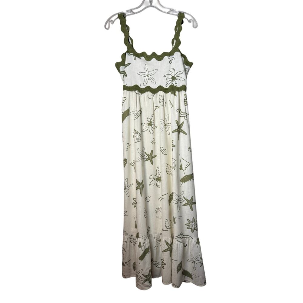 Anthropologie By the River Tiered Maxi Dress Size Small NWOT - Picture 2 of 8